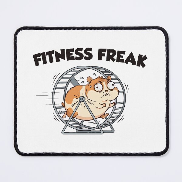 Item preview, 3 AM Fitness Freak Funny Hamster Marathon designed and sold by Petzzz.