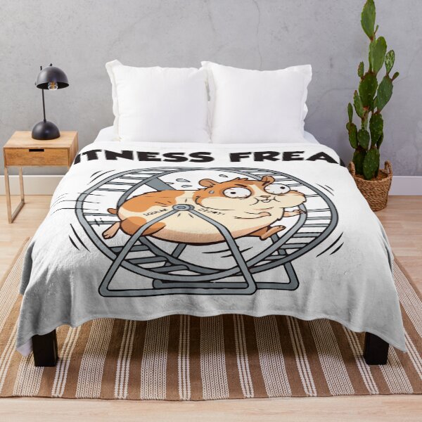 Item preview, 3 AM Fitness Freak Funny Hamster Marathon designed and sold by Petzzz.