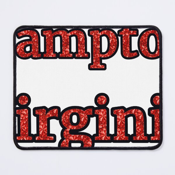 Item preview, Hampton Virginia City Name With Red Rhinestone designed and sold by TheIconSmith.