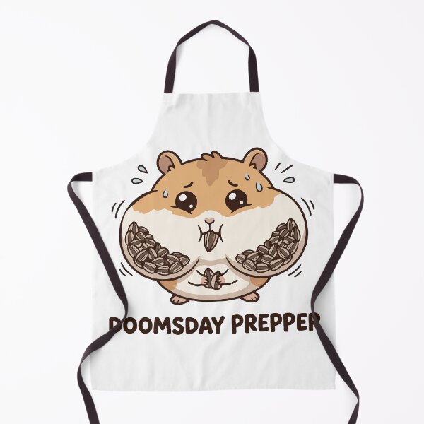Item preview, Doomsday Prepper Stuffed Cheeks Funny Hamster designed and sold by Petzzz.