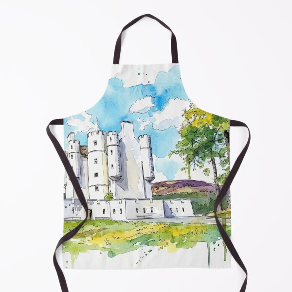 Item preview, Watercolour illustration of Braemar Castle, Highlands, Scotland designed and sold by davidelder.