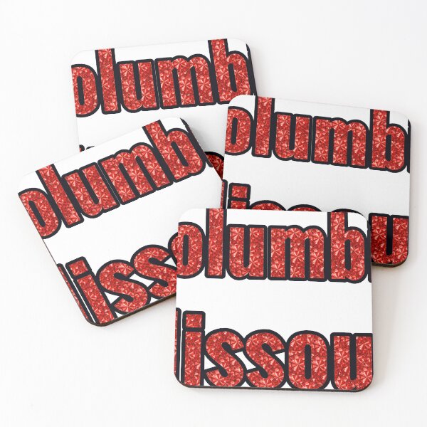Item preview, Columbia Missouri City Name With Red Rhinestone designed and sold by TheIconSmith.