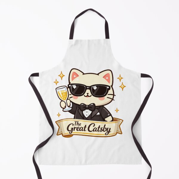 Item preview, The Great Catsby Classy Cat Parody Art designed and sold by SketchOnScreen.