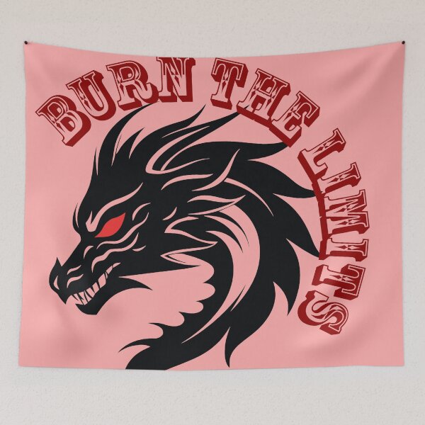 Item preview, Draconic Power - Burn the Limits Design designed and sold by Mini Pixel Perfect Co..