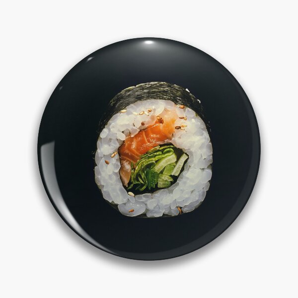Item preview, Minimal Maki Roll Black Background designed and sold by Christian Weiss.