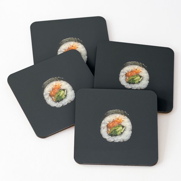 Item preview, Minimal Maki Roll Black Background designed and sold by Christian Weiss.