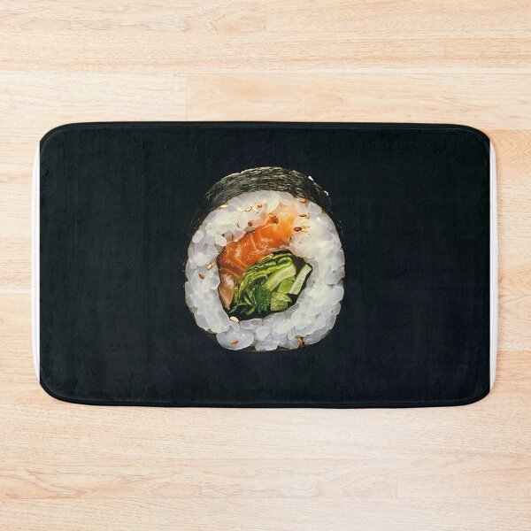 Item preview, Minimal Maki Roll Black Background designed and sold by Christian Weiss.