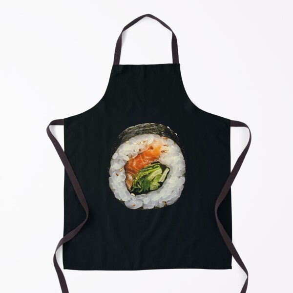 Item preview, Minimal Maki Roll Black Background designed and sold by Christian Weiss.