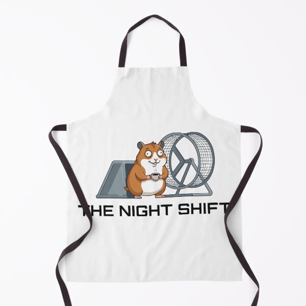 Item preview, The Night Shift Squeaky Wheel Hamster designed and sold by Petzzz.