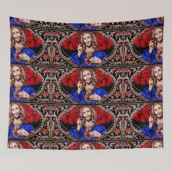 Aperçu de l'œuvre Jeté de canapé sacré Father Ted créée et vendue par CraicinDesigns.
