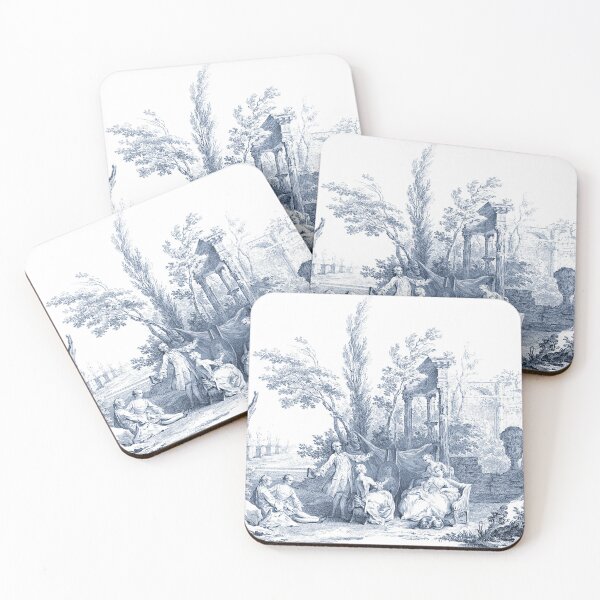 Item preview, Toile Du Jouy designed and sold by foxtailvintage.