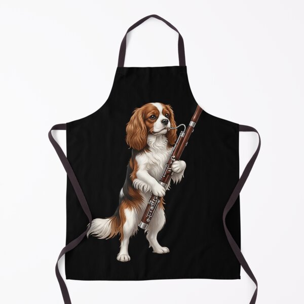 Item preview, Cavalier King Charles Spaniel Playing Bassoon Player Bassoonist Dog Lover designed and sold by TerryConnells.