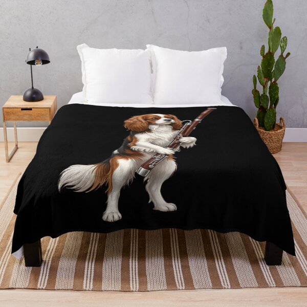 Item preview, Cavalier King Charles Spaniel Playing Bassoon Player Bassoonist Dog Lover designed and sold by TerryConnells.