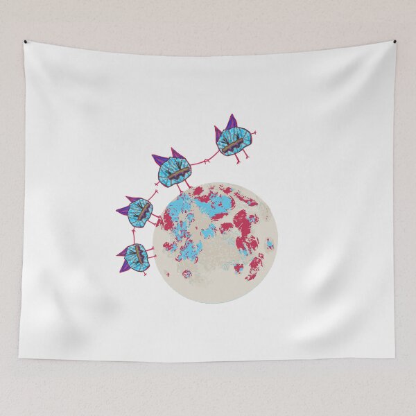Item preview, Microbes on Earth Illustration designed and sold by nimbfeja.