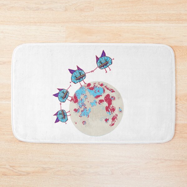 Item preview, Microbes on Earth Illustration designed and sold by nimbfeja.