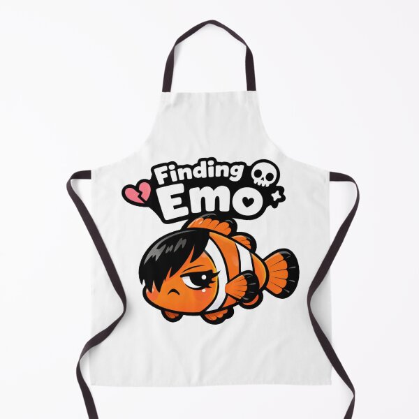 Item preview, Finding Emo Kawaii Vector Fish Parody designed and sold by SketchOnScreen.