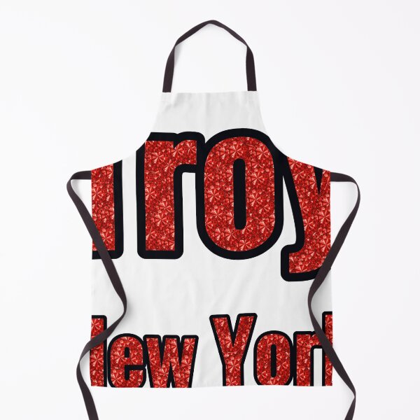 Item preview, Troy New York City Name With Red Rhinestone designed and sold by TheIconSmith.