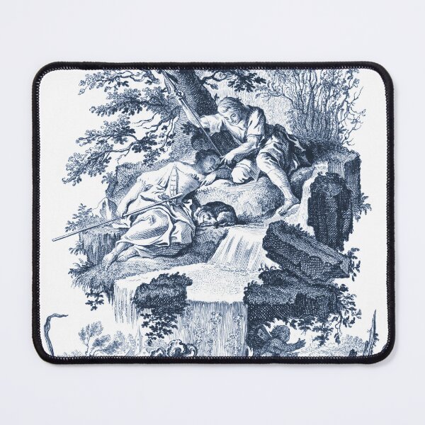 Item preview, Vintage Toile du Jouy designed and sold by foxtailvintage.