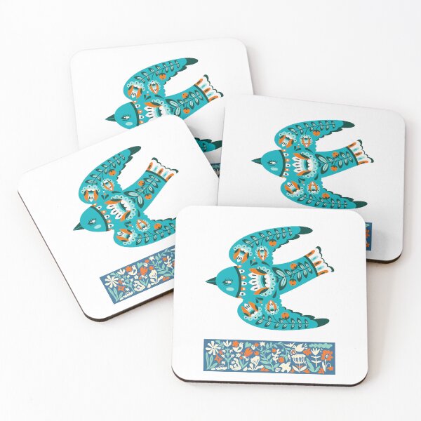 Item preview, Folk bird, modern design designed and sold by Newprojectart.