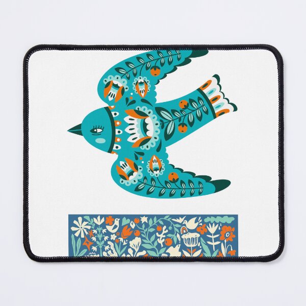 Item preview, Folk bird, modern design designed and sold by Newprojectart.