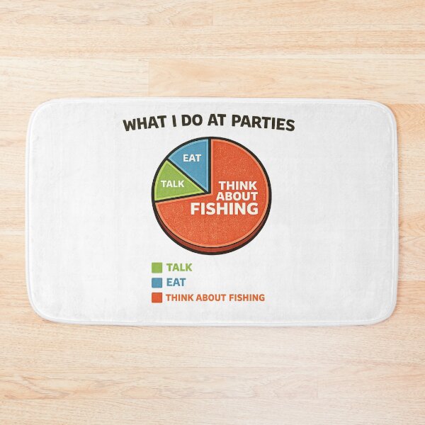 Item preview, Fishing Pie Chart designed and sold by StrawDesign.