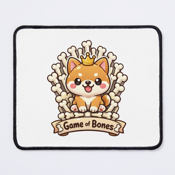Item preview, Game of Bones Kawaii Vector Dog Parody designed and sold by SketchOnScreen.