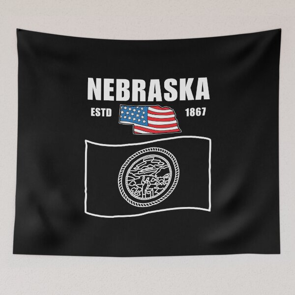 Item preview, Nebraska flag designed and sold by Peerless-Prime.