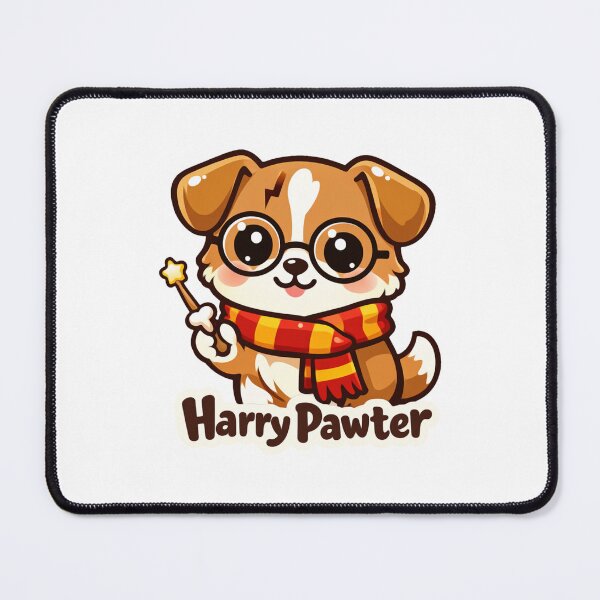 Item preview, Harry Pawter Kawaii Vector Dog Parody designed and sold by SketchOnScreen.