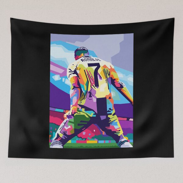 Item preview, Cristiano Ronaldo Celebration Wpap Pop Art designed and sold by Ghanikhan.