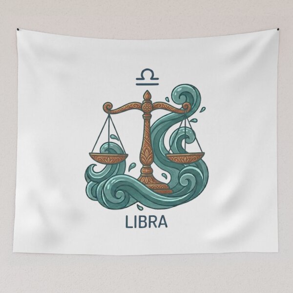 Item preview, Zodiac sign libra designed and sold by Noboring.