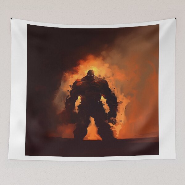 Item preview, Massive Nightmare Brute Fire Silhouette designed and sold by Christian Weiss.