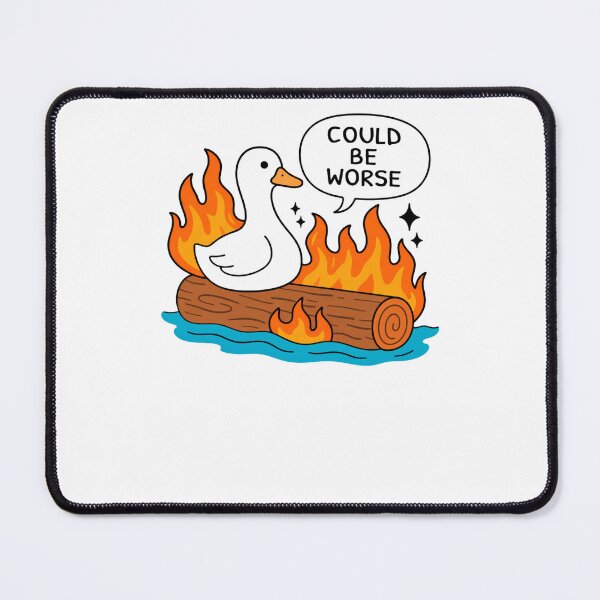 Item preview, Could Be Worse Silly Goose designed and sold by krystalRomanart.