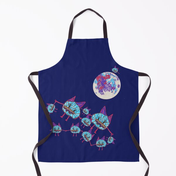 Item preview, Flying Microbes Illustration designed and sold by nimbfeja.