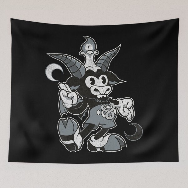 Item preview, Do Walt Thou Wilt - Baphomet - Creepy Cute Occult designed and sold by Ghanikhan.