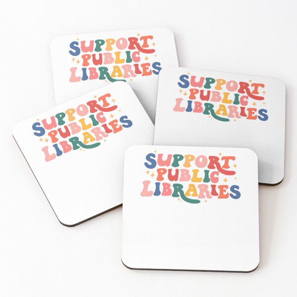 Item preview, Support Public Libraries designed and sold by krystalRomanart.