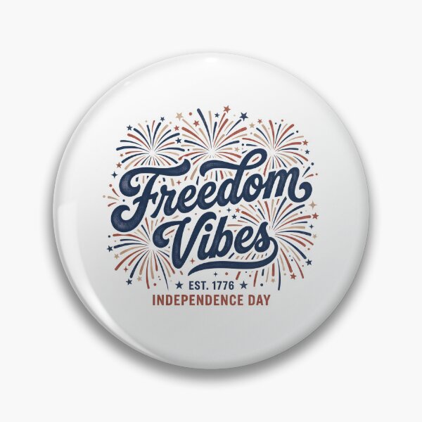 Item preview, Freedom Vibes – Modern 4th of July Fireworks Design designed and sold by relso.