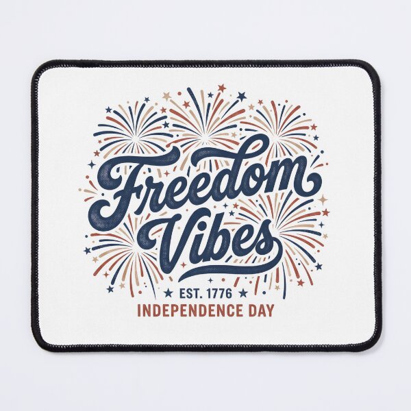 Item preview, Freedom Vibes – Modern 4th of July Fireworks Design designed and sold by relso.