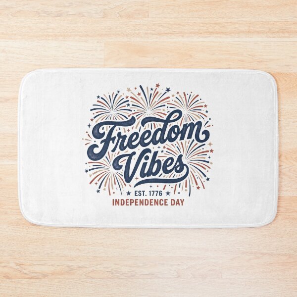 Item preview, Freedom Vibes – Modern 4th of July Fireworks Design designed and sold by relso.
