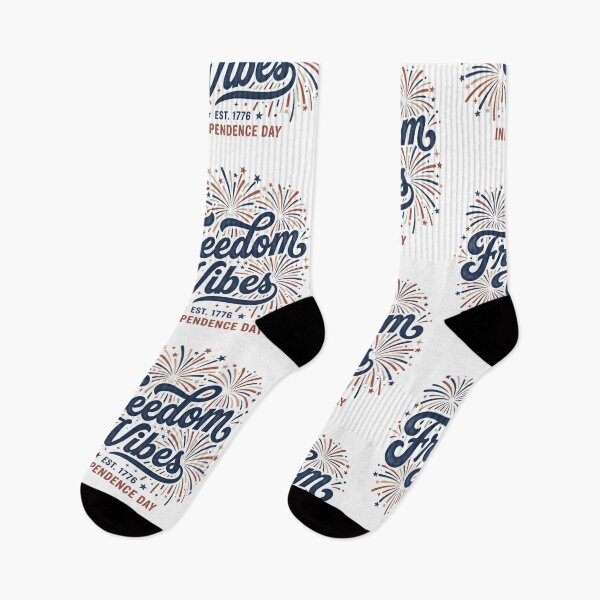 Item preview, Freedom Vibes – Modern 4th of July Fireworks Design designed and sold by relso.