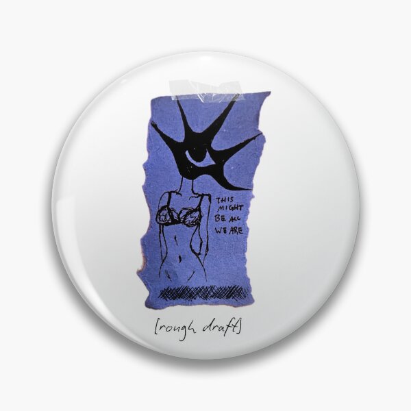 Item preview, this might be all we are - edgy modern art designed and sold by its-roughdrafts.