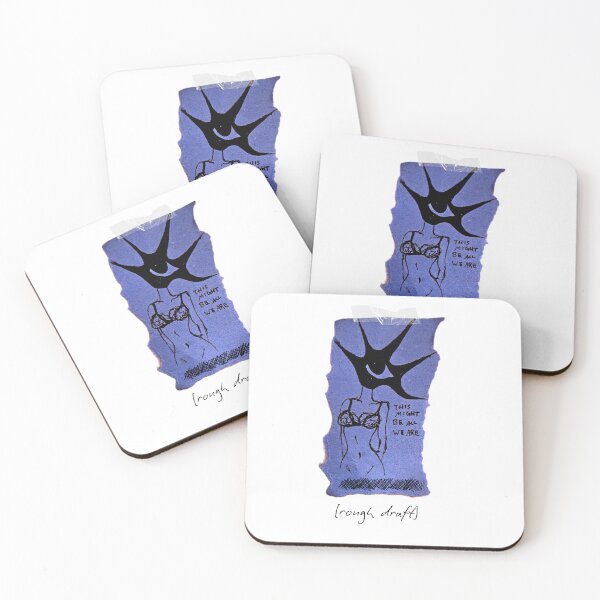 Item preview, this might be all we are - edgy modern art designed and sold by its-roughdrafts.