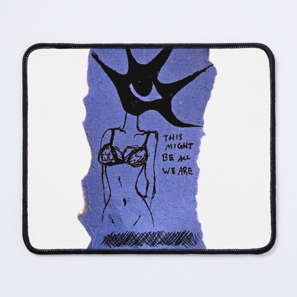 Item preview, this might be all we are - edgy modern art designed and sold by its-roughdrafts.