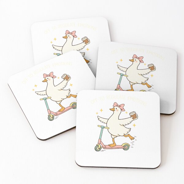 Item preview, Off To Regulate Emotions Funny Goose designed and sold by krystalRomanart.