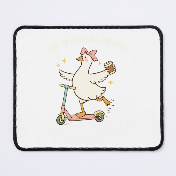 Item preview, Off To Regulate Emotions Funny Goose designed and sold by krystalRomanart.