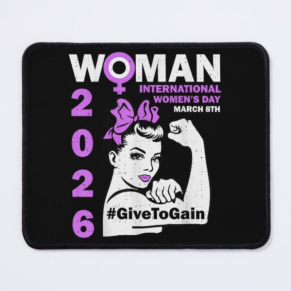Item preview, Woman International Women's Day March 8th 2026 Give To Gain Empowerment designed and sold by MiteKangerin.