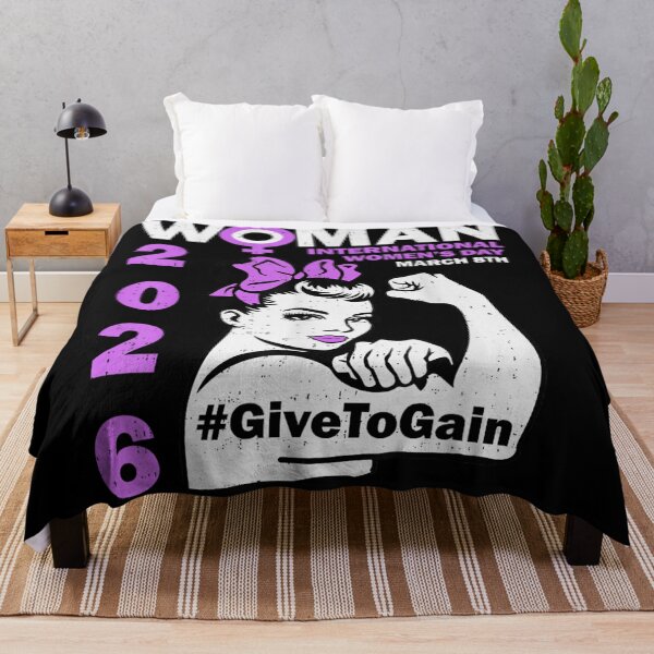 Item preview, Woman International Women's Day March 8th 2026 Give To Gain Empowerment designed and sold by MiteKangerin.