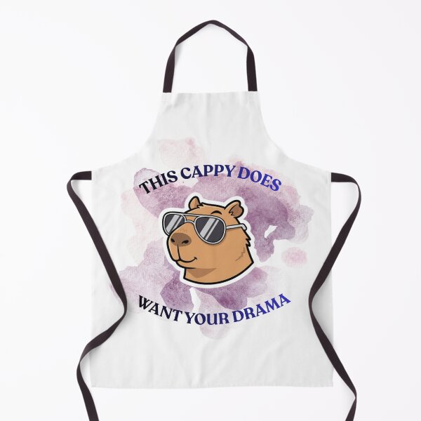 Item preview, Capybara Drama Quote designed and sold by DreamGraphicDG.