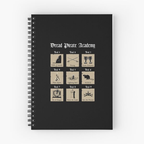 Item preview, Dread Pirate Academy Cliffs Of Insanity Fencing Iocaine Endurance Flame Spurts Lighting Sand Rous Pit Of Despair Storm The Castle Save The Princess designed and sold by Ghanikhan.