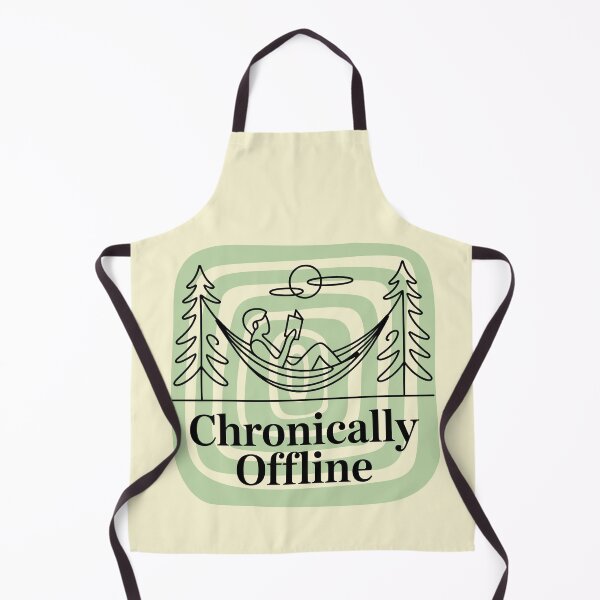 Item preview, Chronically Offline Minimalist Nature Line Art Gift designed and sold by Zayavca.