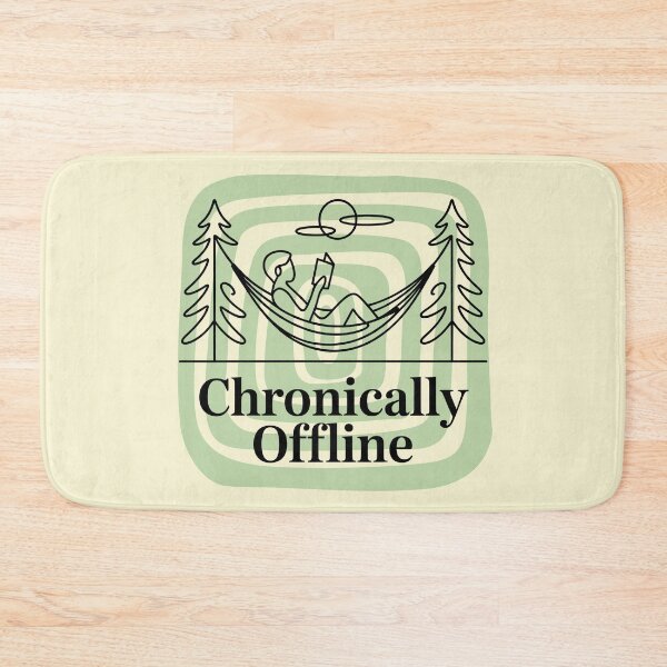 Item preview, Chronically Offline Minimalist Nature Line Art Gift designed and sold by Zayavca.